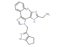 2-ethyl-5-methyl-5'-phenyl-3'-(1,4,5,6-tetrahydrocyclopenta[c]pyrazol-3-ylmethyl)-3H,3'H-4,4'-biimidazole