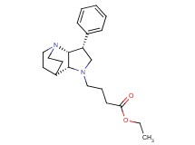 ethyl 4-[(3R*,3aR*,7aR*)-3-phenylhexahydro-4,7-ethanopyrrolo[3,2-b]pyridin-1(2H)-yl]butanoate