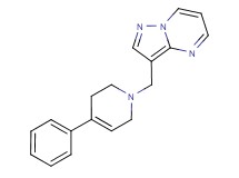 3-[(4-phenyl-3,6-dihydropyridin-1(2H)-yl)methyl]pyrazolo[1,5-a]pyrimidine