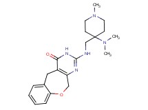 2-({[4-(dimethylamino)-1-methylpiperidin-4-yl]methyl}amino)-5,11-dihydro[1]benzoxepino[3,4-d]pyrimidin-4(3H)-one