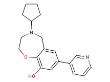 4-cyclopentyl-7-pyridin-3-yl-2,3,4,5-tetrahydro-1,4-benzoxazepin-9-ol