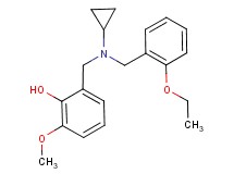 2-{[cyclopropyl(2-ethoxybenzyl)amino]methyl}-6-methoxyphenol