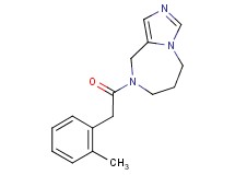 8-[(2-methylphenyl)acetyl]-6,7,8,9-tetrahydro-5H-imidazo[1,5-a][1,4]diazepine