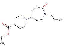 ethyl 1-(7-oxo-1-propyl-4-azepanyl)-4-piperidinecarboxylate