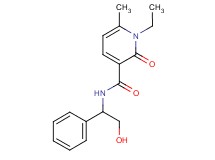 1-ethyl-N-(2-hydroxy-1-phenylethyl)-6-methyl-2-oxo-1,2-dihydropyridine-3-carboxamide