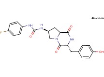 N-(4-fluorophenyl)-N'-[(3R,7S,8aS)-3-(4-hydroxybenzyl)-1,4-dioxooctahydropyrrolo[1,2-a]pyrazin-7-yl]urea
