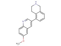 6-methoxy-3-(1,2,3,4-tetrahydroisoquinolin-5-yl)quinoline