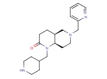 rel-(4aS,8aR)-1-(4-piperidinylmethyl)-6-(2-pyridinylmethyl)octahydro-1,6-naphthyridin-2(1H)-one dihydrochloride