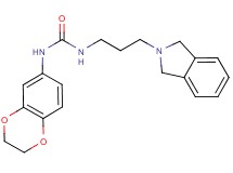 N-(2,3-dihydro-1,4-benzodioxin-6-yl)-N'-[3-(1,3-dihydro-2H-isoindol-2-yl)propyl]urea