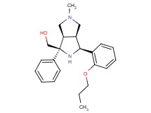 [(1S*,3S*,3aS*,6aR*)-5-methyl-1-phenyl-3-(2-propoxyphenyl)octahydropyrrolo[3,4-c]pyrrol-1-yl]methanol