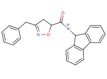 3-benzyl-N-9H-fluoren-9-yl-4,5-dihydro-5-isoxazolecarboxamide