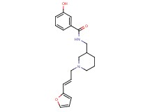 N-({1-[(2E)-3-(2-furyl)prop-2-en-1-yl]piperidin-3-yl}methyl)-3-hydroxybenzamide