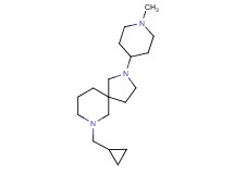 7-(cyclopropylmethyl)-2-(1-methyl-4-piperidinyl)-2,7-diazaspiro[4.5]decane