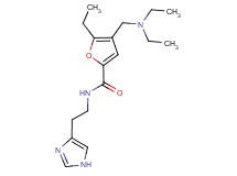 4-[(diethylamino)methyl]-5-ethyl-N-[2-(1H-imidazol-4-yl)ethyl]-2-furamide