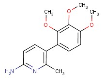 6-methyl-5-(2,3,4-trimethoxyphenyl)pyridin-2-amine