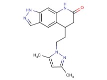 5-[2-(3,5-dimethyl-1H-pyrazol-1-yl)ethyl]-1,5,6,8-tetrahydro-7H-pyrazolo[4,3-g]quinolin-7-one