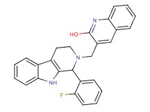 3-{[1-(2-fluorophenyl)-1,3,4,9-tetrahydro-2H-beta-carbolin-2-yl]methyl}-2-quinolinol