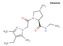 (4R)-4-amino-N-ethyl-1-[(4-ethyl-3,5-dimethyl-1H-pyrazol-1-yl)acetyl]-L-prolinamide