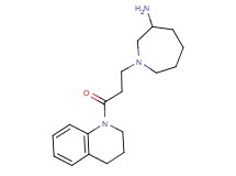 1-[3-(3,4-dihydro-1(2H)-quinolinyl)-3-oxopropyl]-3-azepanamine dihydrochloride