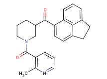 1,2-dihydro-5-acenaphthylenyl{1-[(2-methyl-3-pyridinyl)carbonyl]-3-piperidinyl}methanone