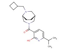 3-{[rel-(1R,5R)-6-(cyclobutylmethyl)-3,6-diazabicyclo[3.2.2]non-3-yl]carbonyl}-6-isopropyl-2-pyridinol