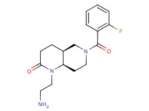 rel-(4aS,8aR)-1-(2-aminoethyl)-6-(2-fluorobenzoyl)octahydro-1,6-naphthyridin-2(1H)-one hydrochloride