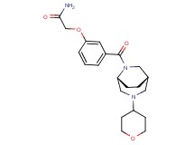 2-(3-{[(1S*,5R*)-3-(tetrahydro-2H-pyran-4-yl)-3,6-diazabicyclo[3.2.2]non-6-yl]carbonyl}phenoxy)acetamide
