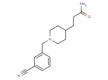 3-[1-(3-cyanobenzyl)piperidin-4-yl]propanamide