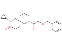 8-[(benzyloxy)acetyl]-2-cyclopropyl-2,8-diazaspiro[5.5]undecan-3-one