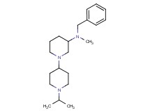 N-benzyl-1'-isopropyl-N-methyl-1,4'-bipiperidin-3-amine