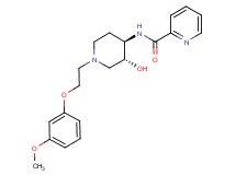 N-{(3R*,4R*)-3-hydroxy-1-[2-(3-methoxyphenoxy)ethyl]piperidin-4-yl}pyridine-2-carboxamide