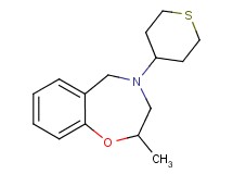 2-methyl-4-(tetrahydro-2H-thiopyran-4-yl)-2,3,4,5-tetrahydro-1,4-benzoxazepine
