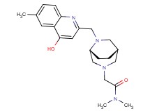 2-{rel-(1S,5R)-6-[(4-hydroxy-6-methyl-2-quinolinyl)methyl]-3,6-diazabicyclo[3.2.2]non-3-yl}-N,N-dimethylacetamide