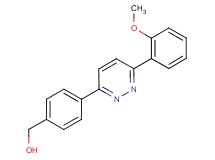 {4-[6-(2-methoxyphenyl)pyridazin-3-yl]phenyl}methanol