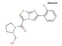 ((2S)-1-{[6-(2-chlorophenyl)imidazo[2,1-b][1,3]thiazol-3-yl]carbonyl}-2-pyrrolidinyl)methanol