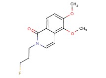 2-(3-fluoropropyl)-5,6-dimethoxyisoquinolin-1(2H)-one