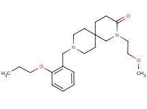2-(2-methoxyethyl)-9-(2-propoxybenzyl)-2,9-diazaspiro[5.5]undecan-3-one