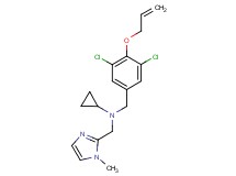 N-[4-(allyloxy)-3,5-dichlorobenzyl]-N-[(1-methyl-1H-imidazol-2-yl)methyl]cyclopropanamine