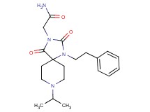 2-[8-isopropyl-2,4-dioxo-1-(2-phenylethyl)-1,3,8-triazaspiro[4.5]dec-3-yl]acetamide