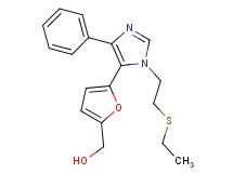 (5-{1-[2-(ethylthio)ethyl]-4-phenyl-1H-imidazol-5-yl}-2-furyl)methanol