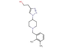 2-{1-[1-(2,3-dimethylbenzyl)piperidin-4-yl]-1H-1,2,3-triazol-4-yl}ethanol