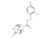 (1S*,5R*)-3-[(2,4-dichlorophenoxy)acetyl]-3,9-diazabicyclo[3.3.2]decan-10-one