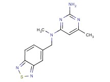 N~4~-(2,1,3-benzothiadiazol-5-ylmethyl)-N~4~,6-dimethylpyrimidine-2,4-diamine