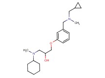 1-[cyclohexyl(methyl)amino]-3-(3-{[(cyclopropylmethyl)(methyl)amino]methyl}phenoxy)propan-2-ol