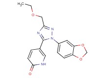 5-[1-(1,3-benzodioxol-5-yl)-3-(ethoxymethyl)-1H-1,2,4-triazol-5-yl]pyridin-2(1H)-one