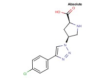 (4S)-4-[4-(4-chlorophenyl)-1H-1,2,3-triazol-1-yl]-L-proline hydrochloride