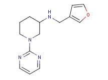 N-(3-furylmethyl)-1-(2-pyrimidinyl)-3-piperidinamine