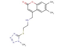 6,7-dimethyl-4-[({2-[(1-methyl-1H-tetrazol-5-yl)thio]ethyl}amino)methyl]-2H-chromen-2-one