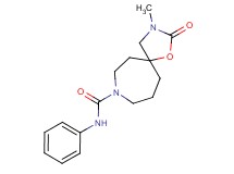 3-methyl-2-oxo-N-phenyl-1-oxa-3,8-diazaspiro[4.6]undecane-8-carboxamide