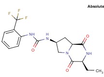 N-[(3S,7S,8aS)-3-ethyl-1,4-dioxooctahydropyrrolo[1,2-a]pyrazin-7-yl]-N'-[2-(trifluoromethyl)phenyl]urea
